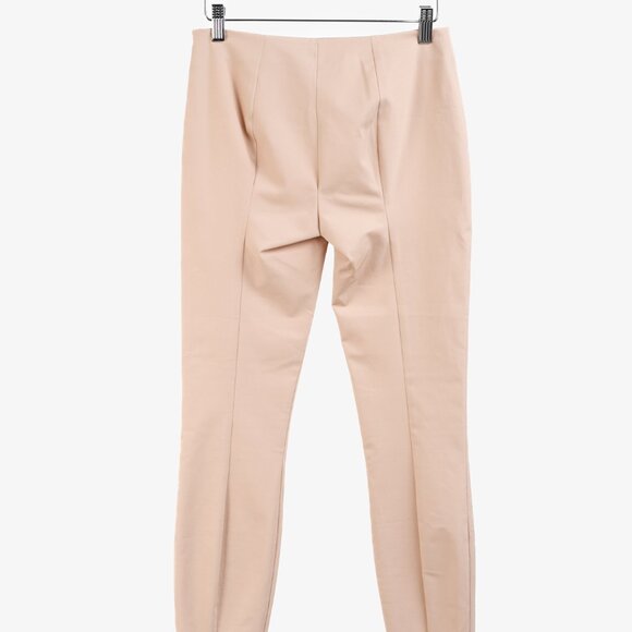 The Row Nude Stretch Twill Topstitched Pants - Picture 2 of 10